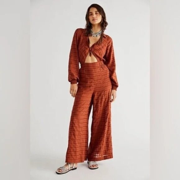 Free People Pants - NWT Free People Martha One-Piece – Size Large ✨